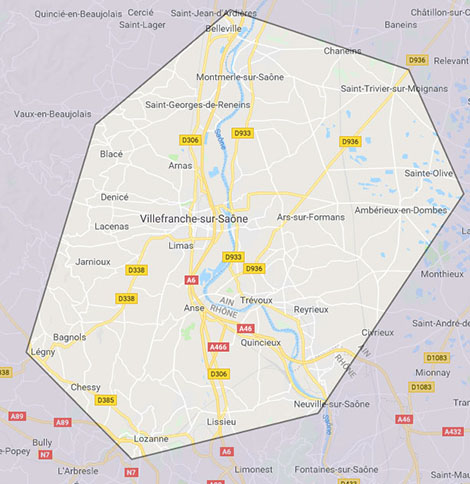 zone intervention atout gaz calade